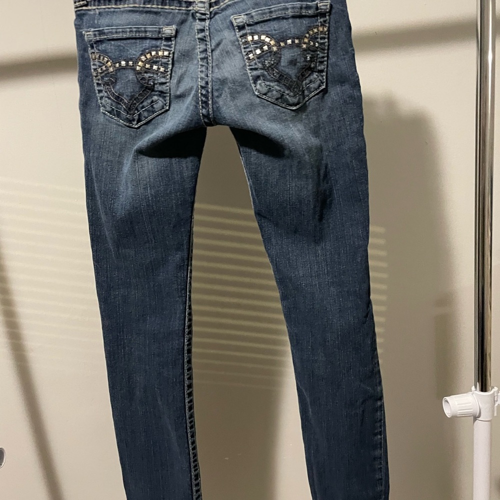 Big Star Sweet Skinny Ultra Low Rise Fit Jeans, 26R. Same Day Shipping.